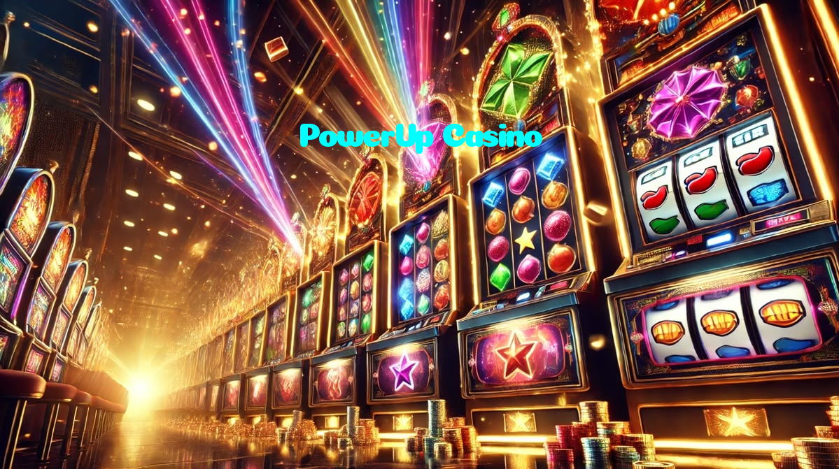 PowerUp Casino casino presented on mobile device in Pakistan with slots and live games